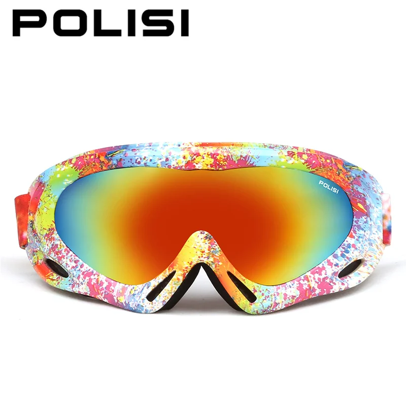POLISI de Niños de invierno, esquí, Snowboard, gafas de los niños niñas al aire libre de nieve gafas UV400 Anti-niebla nieve Esqui gafas POLISI de Niños de invierno, esquí, Snowboard, gafas de los niños niñas al aire libre de nieve gafas UV400 Anti-niebla nieve Esqui gafas