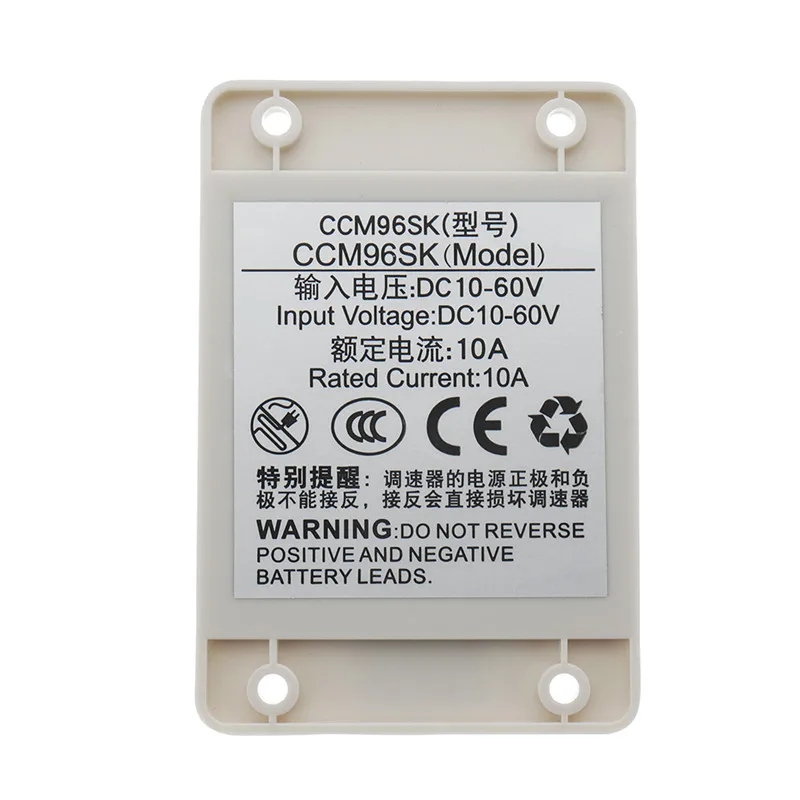 Новый регулятор двигателя пост. Тока CCM96SK 20A PWM 12 В/24 В/36 В/48 В высокая мощность