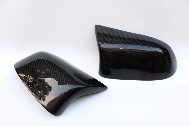 Fibra de Carbono Guarnição para Bmw F16 x6 m Estilo Substituir F16 Carro Espelho Cap Tampa x6 2014 2016 2 Cheap car mirror cover