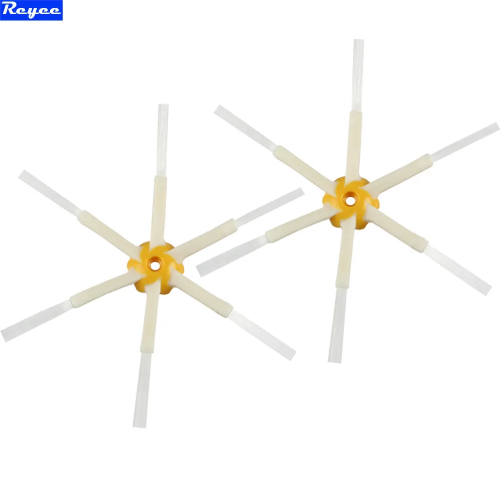 

Brand New 2 Pieces Side Brush 6-armed for iRobot Roomba 500 600 700 Series 550 560 630 650 760 Robot Roomba Free Shipping