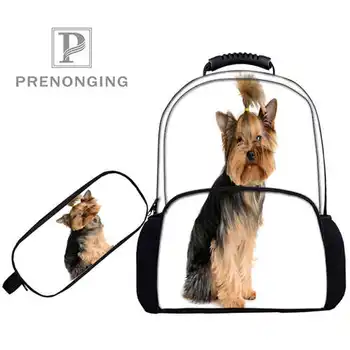 

Custom 17inch yorkshire_Backpacks Pen Bags 3D Printing School Women Men Travel Bags Boys Girls Book Computers Bag#1031-01-29