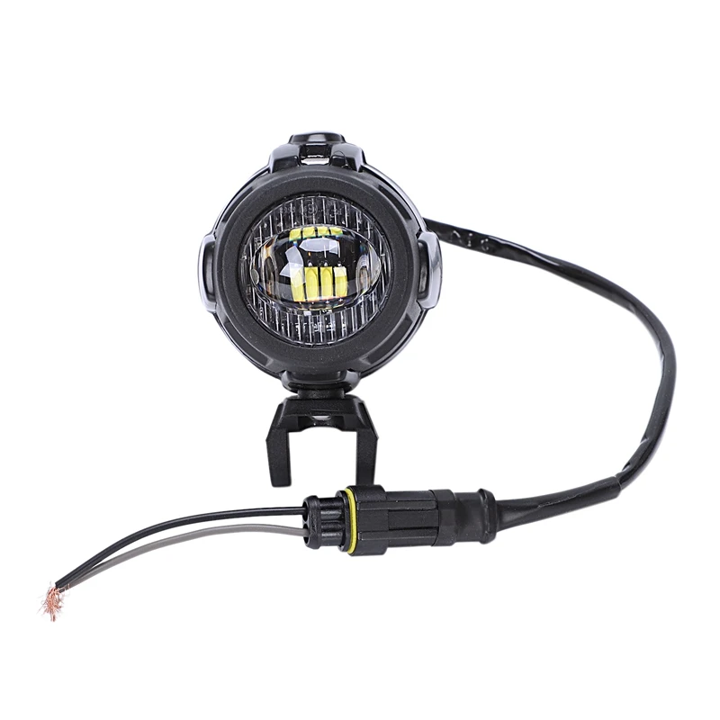 

2Pcs Motorcycle Led Auxiliary Fog Light Assembly Driving Through The Lamp 40W For Bmw R1200Gs F800Gs