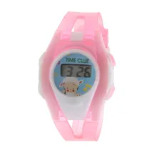 Новые модные силиконовые электронные цифровые часы для мальчиков и девочек, детские Студенческие красочные часы для детей, Рождественский подарок# D