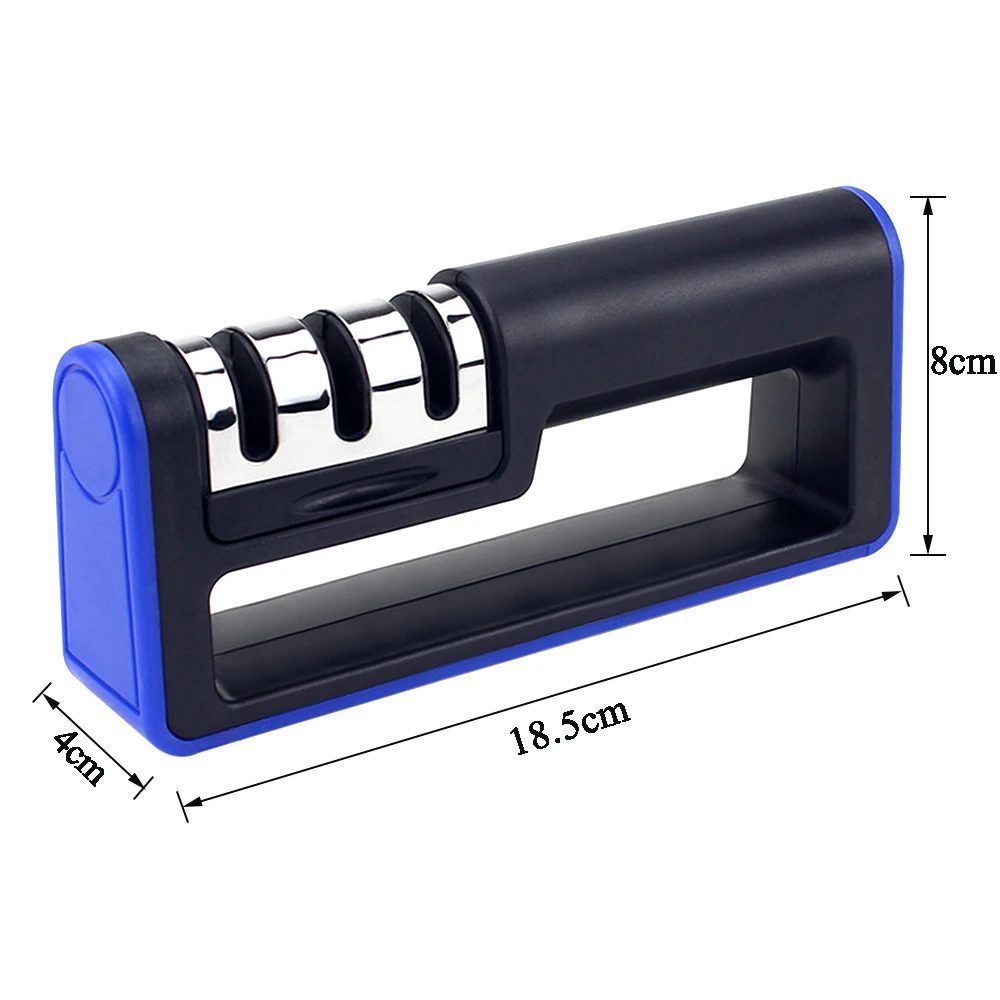 Кухонная точилка для ножей 3 этапа Профессиональный точильный камень вольфрамовый алмаз керамика Точило цвет