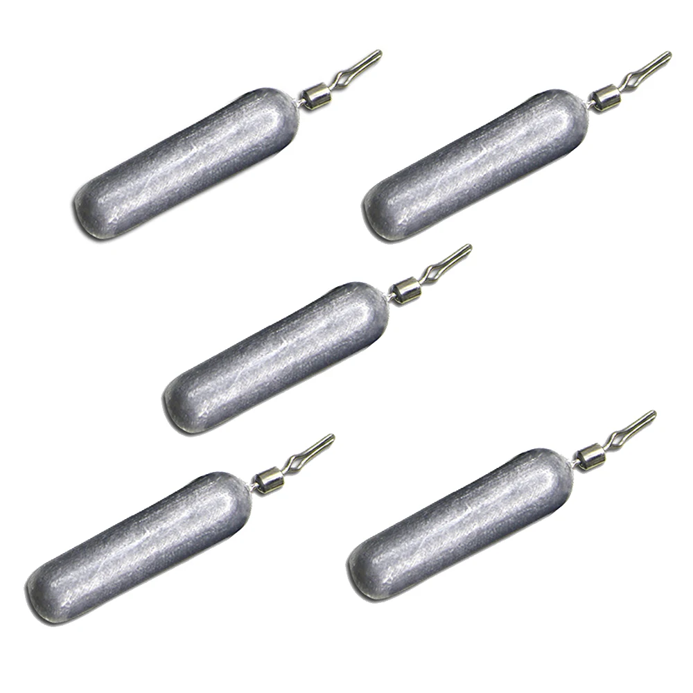 5Pcs/set Drop Shot Weights Sinker Finesse Pensil Lead Bass Pike Perch Fishing Tacklein Fishing