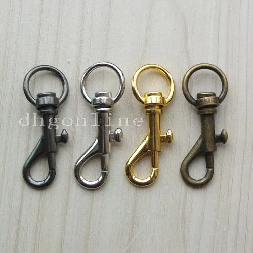 

25 PCS SWIVEL CLIP SNAP Hook TRIGGER for Webbing bag lanyard purse 11mm SC11A Color Choice