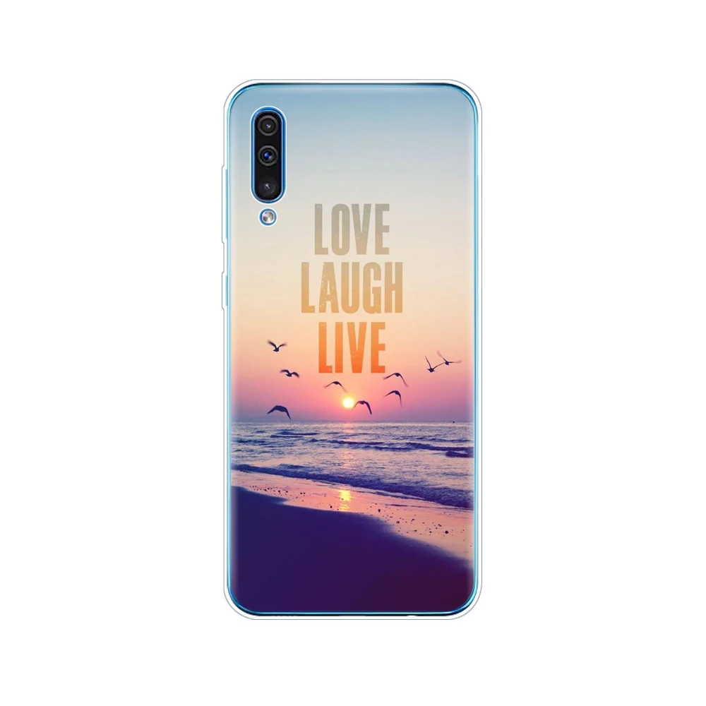52412 Чехол для samsung Galaxy A50, силиконовый чехол для задней панели телефона, чехол для samsung A50 A505 A505F, SM-A505F бампер, 6,4 дюймов - Цвет: 52412