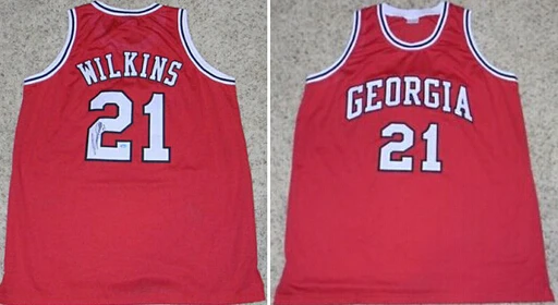 21 Dominique wilkins georgia bulldogs 