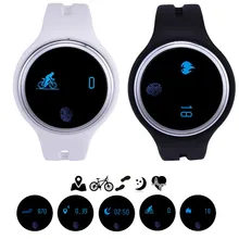 Wasserdichte Smartwatch E07 Bluetooth Smart Uhr Für Android IOS SmartPhone Armband Fitness Tracker Wearable Gerät mit Pack