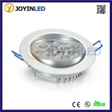 Теплые белые светодиодные светильники 3 Вт 6 Вт 9 Вт 12 Вт 12*1 Вт, серебристые встраиваемые домашние светодиодные потолочные светильники