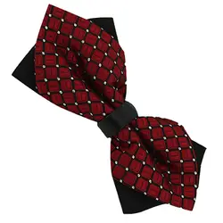 Для мужчин аристократия стиль галстук бант острые углы Лук Свадебный галстук жениха бабочкой
