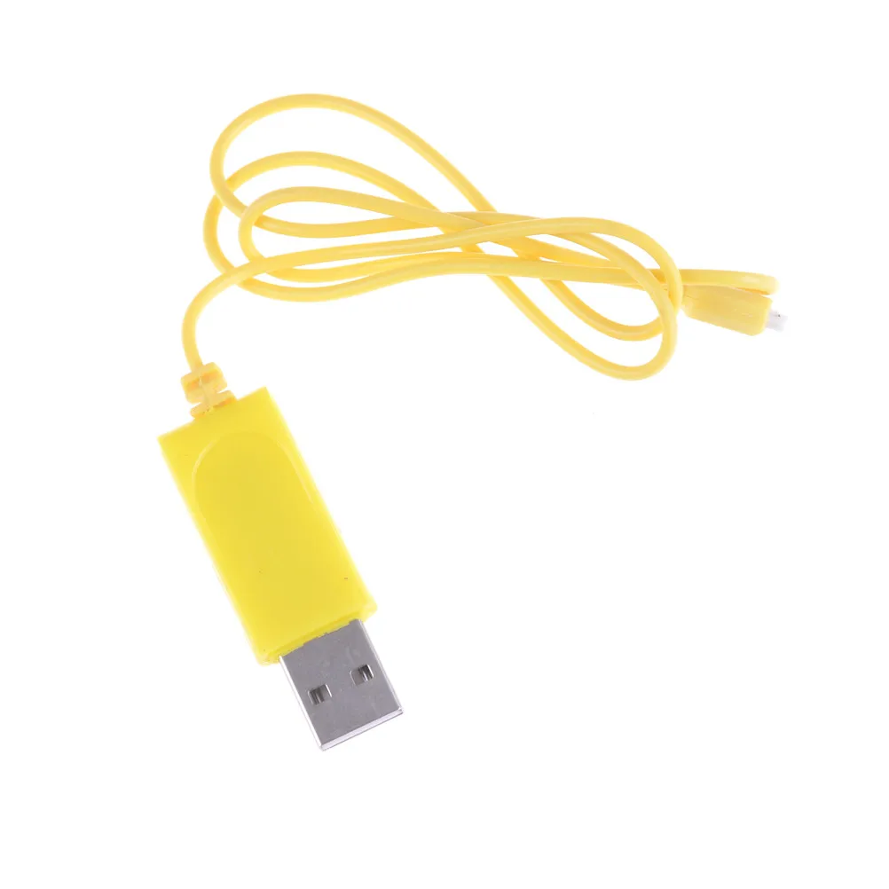 Новый 1 шт. желтый зарядный провод для самолета Запасные части USB RC Вертолет