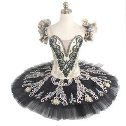 Adult Paquita YAGP Professional Ballet Tutu Women Black Gold Roymanda Classical Pancake Tutu Girls Adult Paquita YAGP Professional Ballet Tutu Women Black Gold Roymanda Classical Pancake Tutu Girls