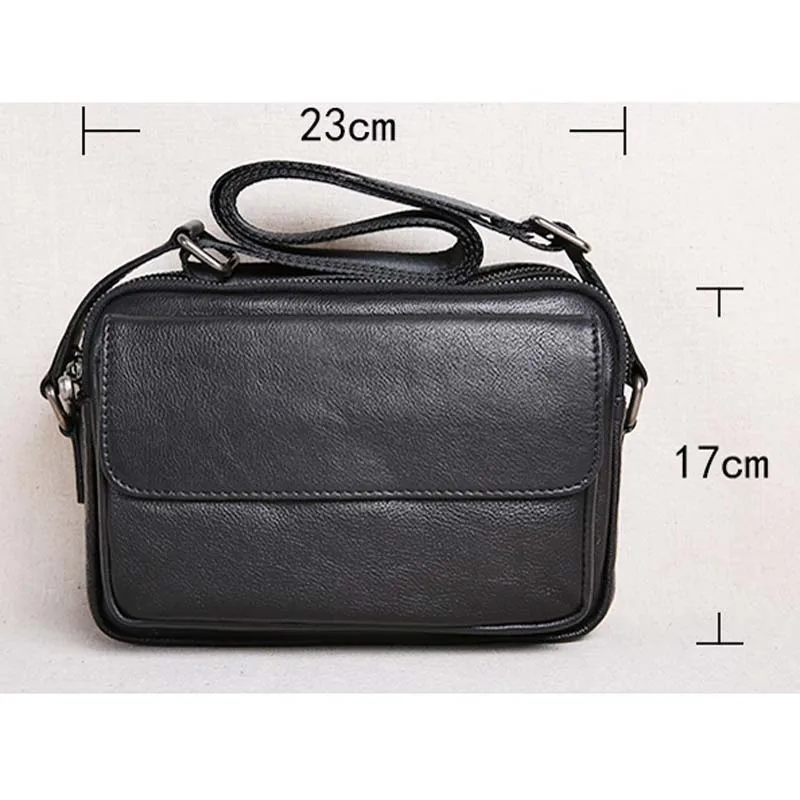 Couro de Ombro Crossbody Saco de Couro