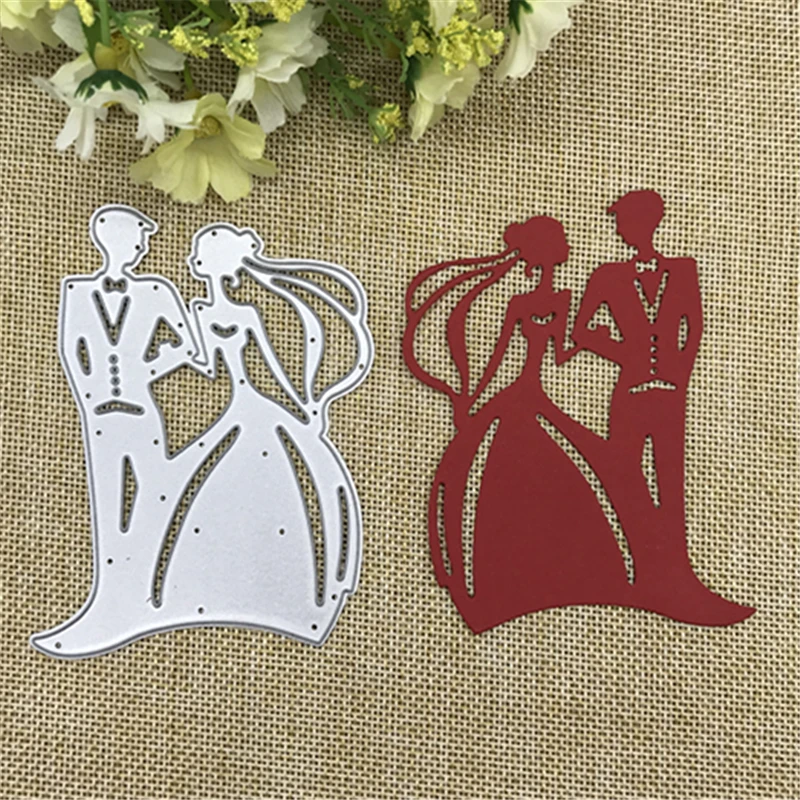 

Metal Cutting Dies Stencil DIY Scrapbooking Embossin Card Craft Pattern Wedding Love Cutting Dies