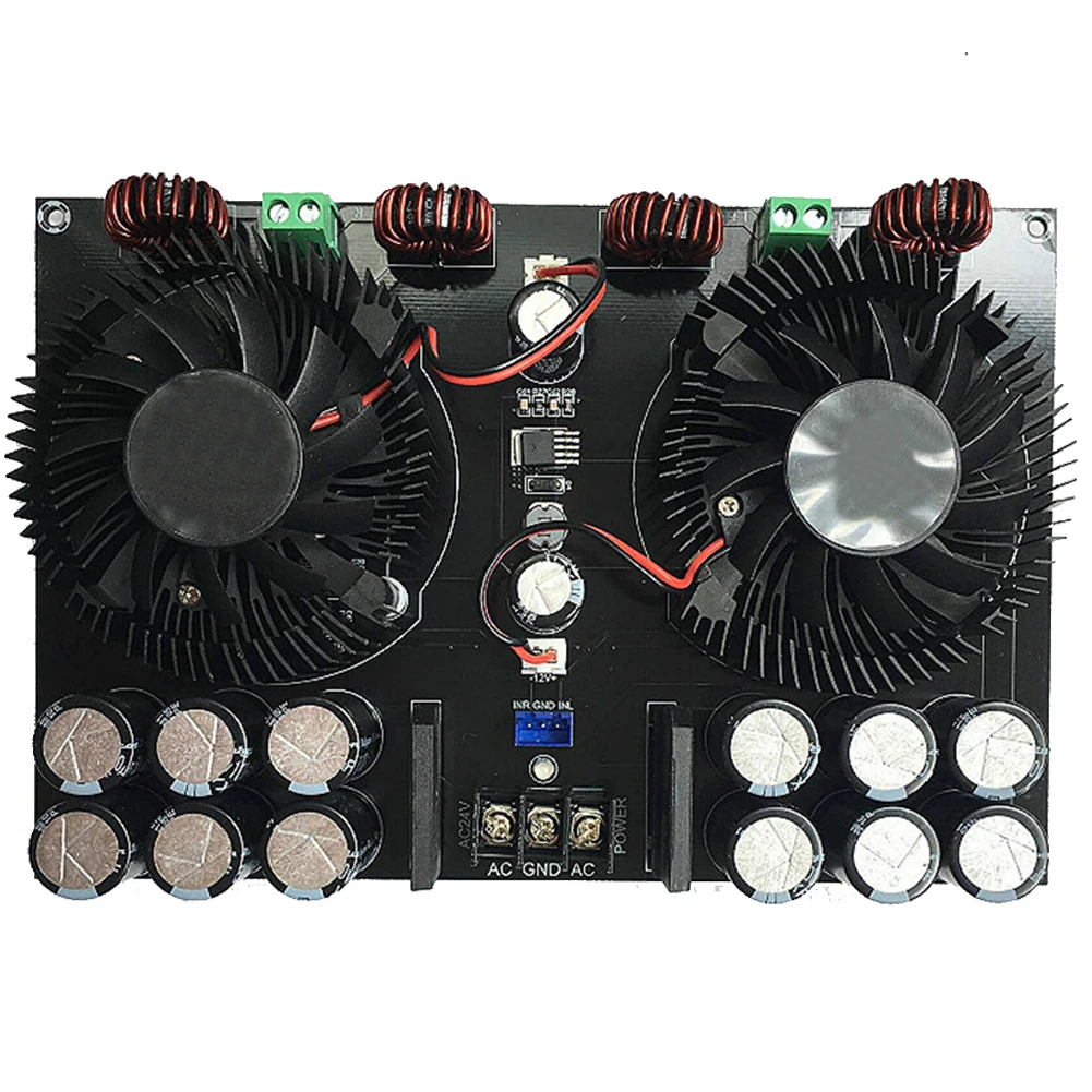 

Dual Chip Professional Two Channel XHM258 Accessories Double 450W High Power Module Digital Audio TDA8954TH Amplifier Board