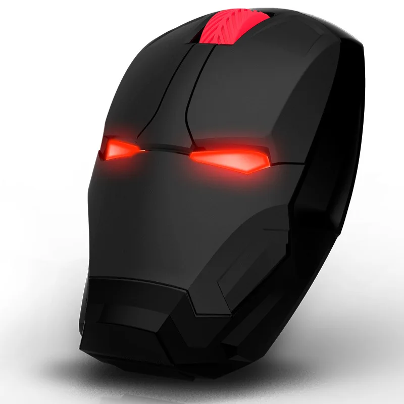 Новая компьютерная мышь «Железный человек» Беспроводной Мышь игровой Мышь игровая компьютерная мышь кнопка бесшумный щелчок 800/1200/1600/2400 Точек на дюйм регулируемый компьютер