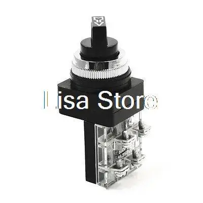 

NC/NO 2 Position AC 250V 6A Rotary Latching Power Push Button Switch