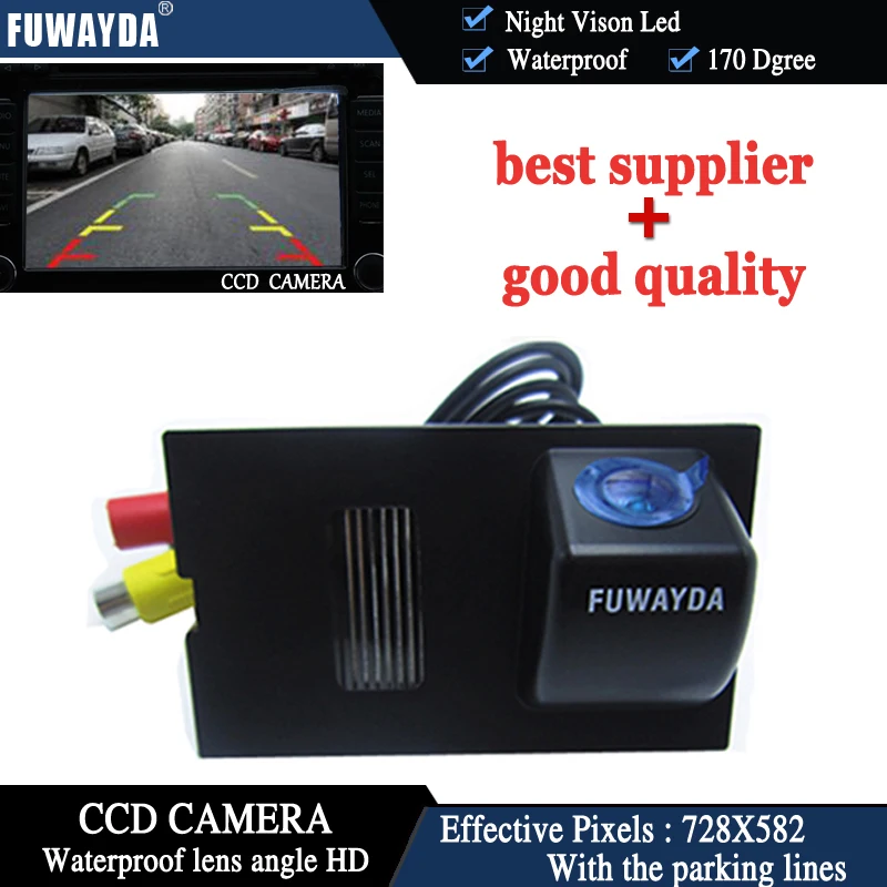 

FUWAYDA CAR REAR VIEW REVERSE BACK NIGHT VISION CAMERA CCD FOR Land Rover Discovery 3 Range Rover Sport Freelander Freelander 2