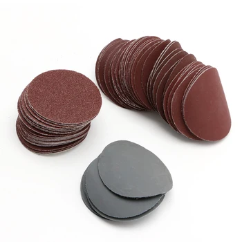 

100Pcs/Set 2" 50mm Sander Disc Sanding Polishing Pad Sandpaper 80-3000 Grits Hot