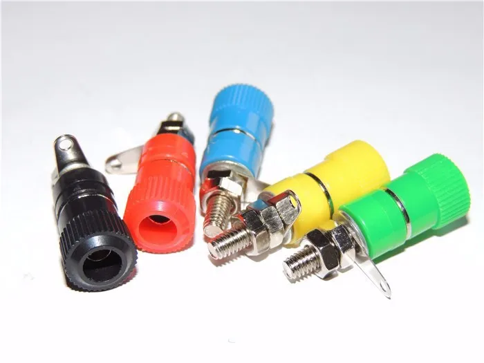 20 PCS Speaker Amplifier Terminal Connector Binding Post Banana Plug