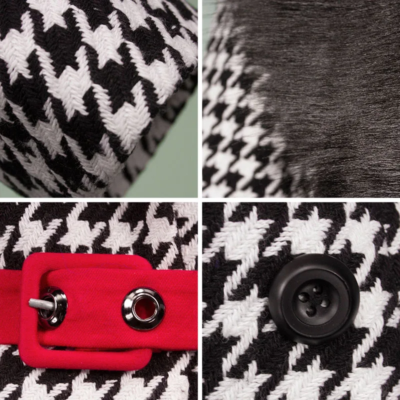 Nouvelle Belle Pardessus Mélanges À Femme Boutonnage Black Laine Manteaux Longues Noir Vogue Élégante Porter Out Manteau Double Femmes Automne Hiver Manches q5wdx6vT6