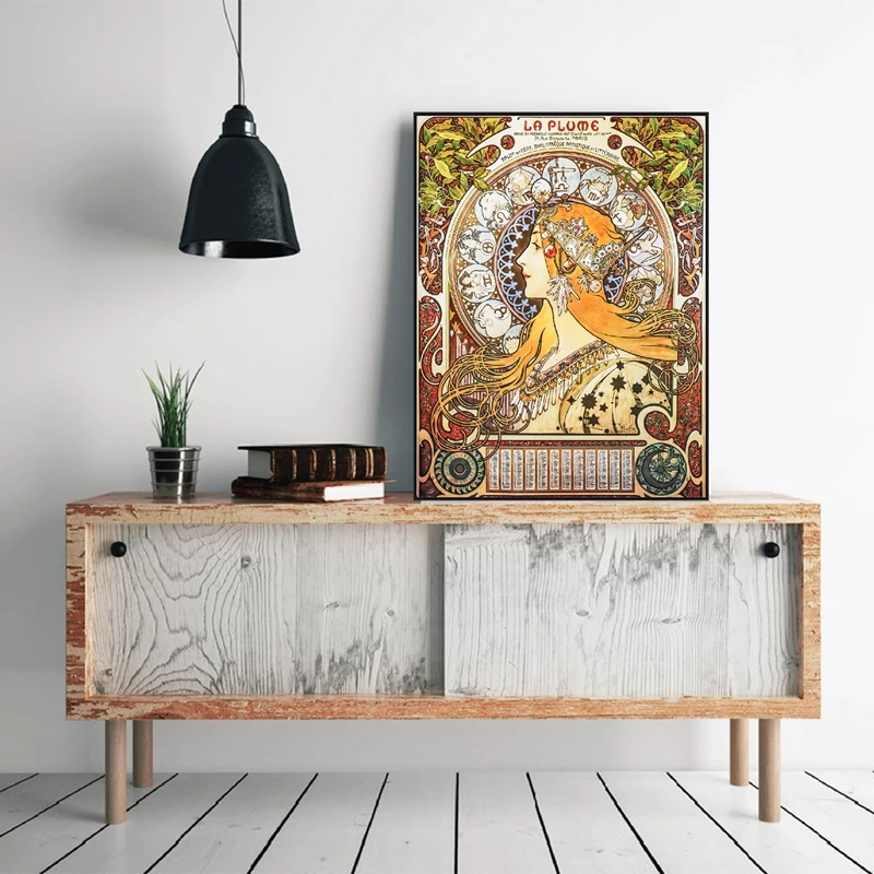 Alphonse Mucha Vintage Print-PH2153