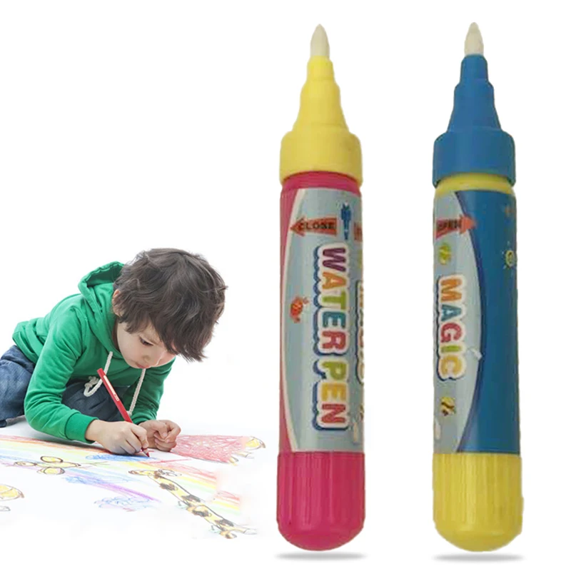 1 pc Reusable Water Brush Pen Kids Drawing Toy Magic Water Graffiti Doodle Pen Non Toxic Clear Water Painting Cloth Pen Baby Toy 1 pc Reusable Water Brush Pen Kids Drawing Toy Magic Water Graffiti Doodle Pen Non Toxic Clear Water Painting Cloth Pen Baby Toy
