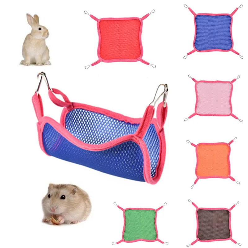 Newly 1 Pcs Hamster Chinchilla Hammock Small font b Pet b font Hanging Bed Breathable Swing