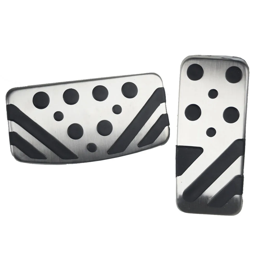 

Car Clutch Brake Accelerator Pedal Foot Rest Pedals Covers For Mitsubishi PAJERO Eclipse RVR Cross Car Styling