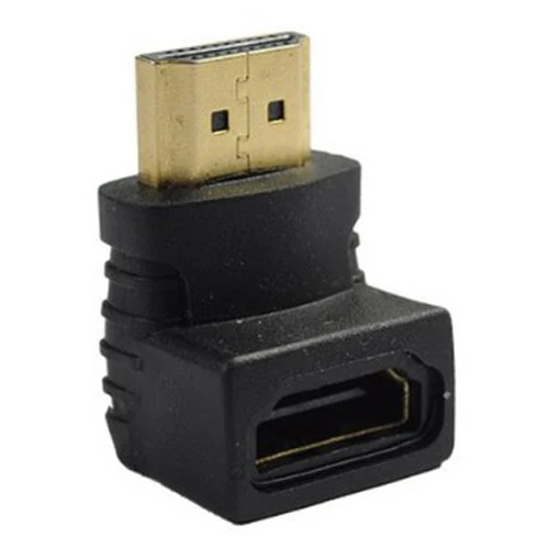 Абсолютно BestOfferBuy-адаптер AV видео HDMI Мужской Vers Femelle Avec Coude Angle Droit A 90 Degres