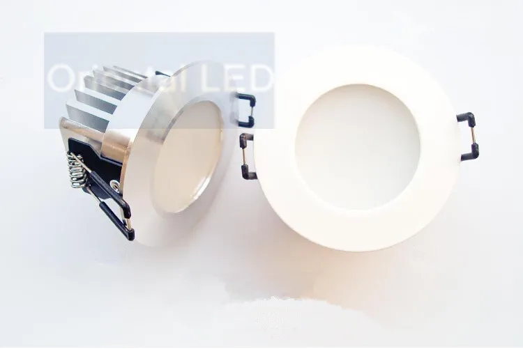 

new !!! LED downlight 2 inch 3w/4w 2.5 inch 5w highlights spray white lanterns 5730 chip AC 85-265V free 10pcs/lot shipping