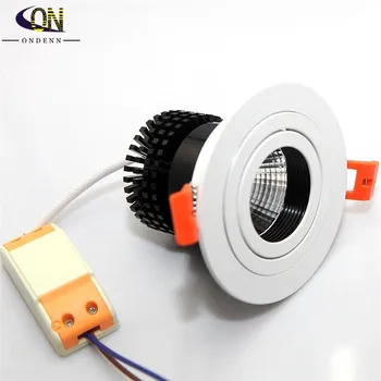 

Newest Dimmable LED Recessed Downlight 15W COB CREE Chip LED Ceiling light Spot Light Lamp Cold White/ Warm white Free shipping