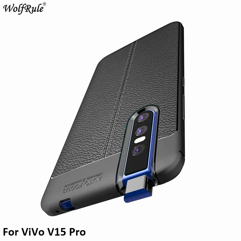 Чехол для ViVo V15 Pro мягкий силиконовый чехол бампер из ТПУ защитный телефона Funda 6