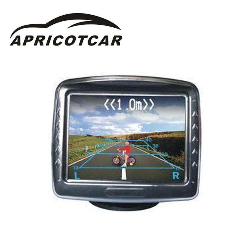 

3.5 Inch Digital Screen Car Display Radar Visual Vehicle DVD Small Monitor You Can Reverse Image Auto Parts High-definition