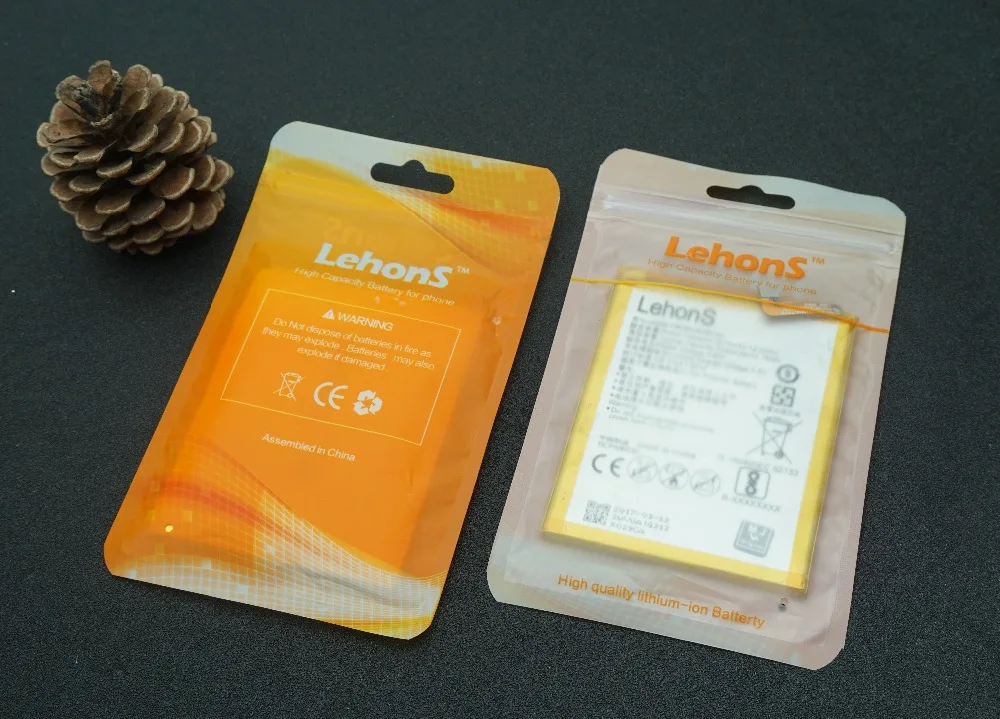 LehonS 3270 mAh/12.50Wh умная запасная батарея для сотового телефона Huawei honor 6X G9 plus G9Plus Maimang 5