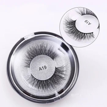 

3D Mink False Eyelashes Soft Comfortable Cotton Thread Mink Fake Eyelashes Winged Cross Messy Natural Makeup Eye Lashes