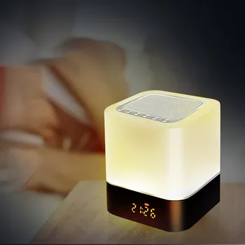 

Wireless Bluetooth Speaker Colorful LED Light Bluetooth Speaker Support TF SD Card Radio Remote Control