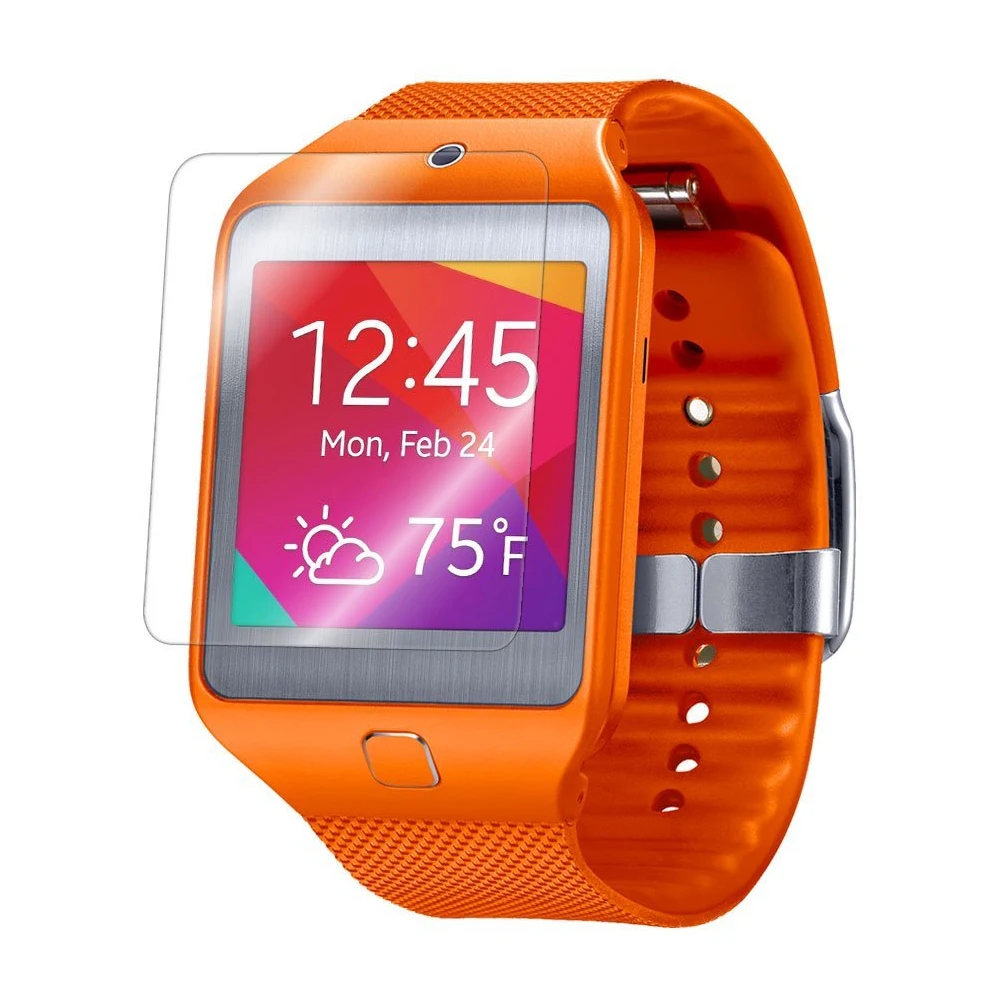 

3x Clear LCD Anti-Scratch Screen Protector Guard Cover Shield Film Skin for Samsung Gear 2 Neo R381 Accessories