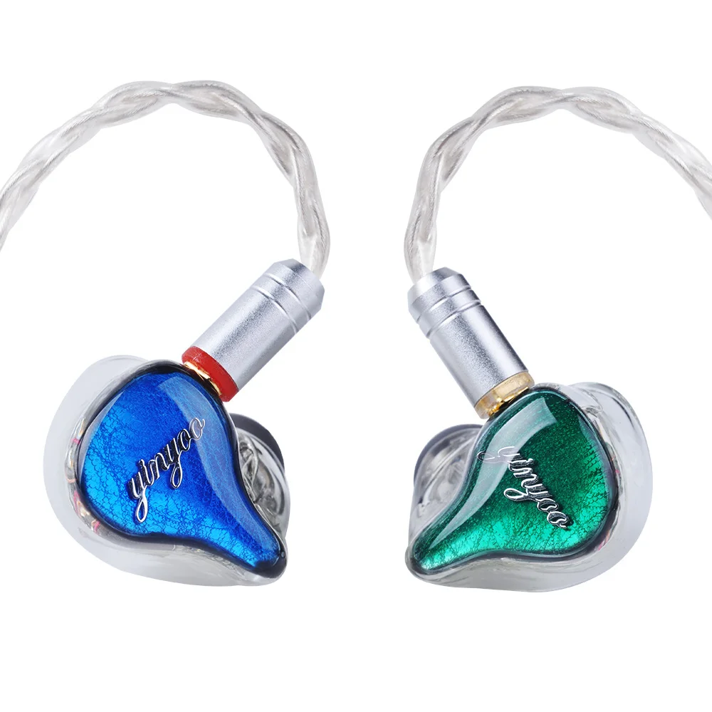 

Missaudio Yinyoo HQ10 10BA in Ear Earphone Custom Made Balanced Armature Around Ear Earphone Headset Earbuds With MMCX/2Pin