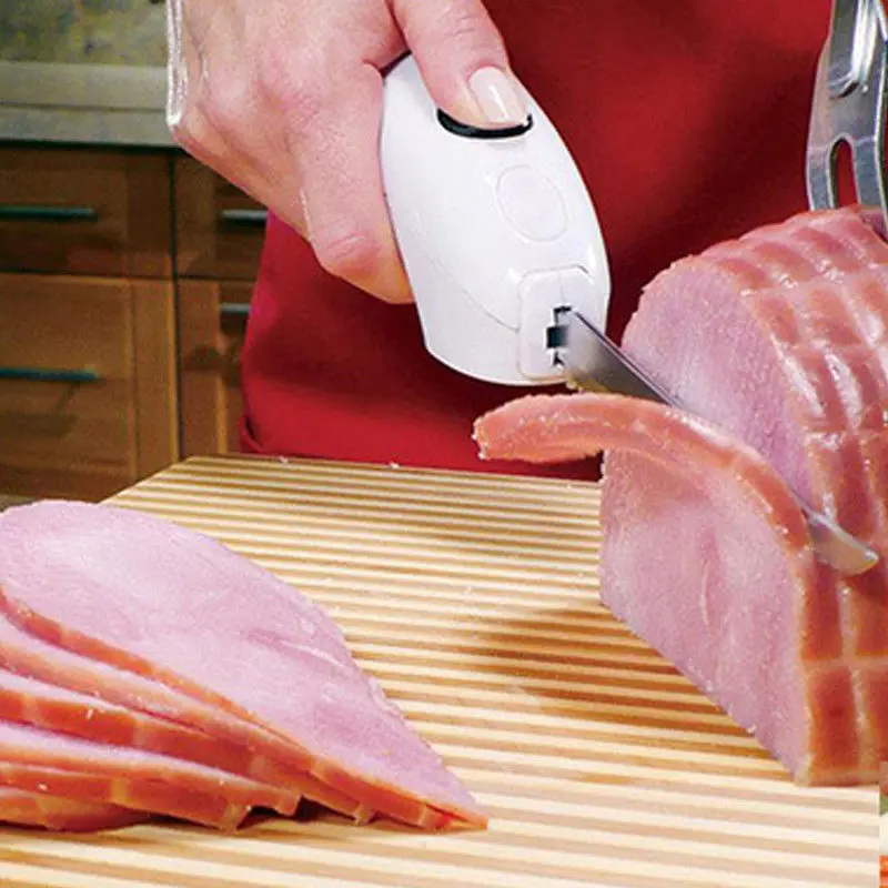 Мощный нож для стейка, легкий беспроводной нож для свинины, блендер из нержавеющей стали для кухонного инструмента