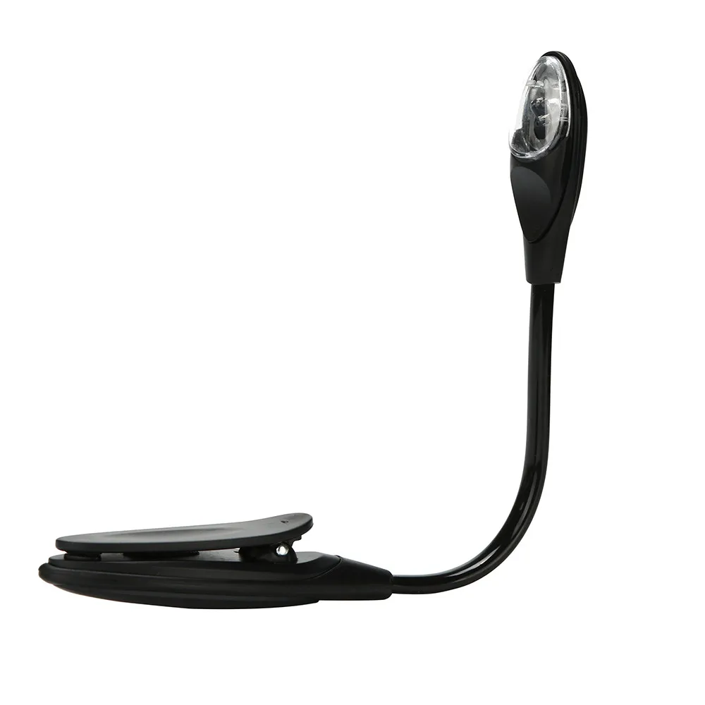 

Fine Convenient Portable Travel Book Reading Light Lamp Mini LED Clip Booklight An Adorable Unique Shape Lamp Hot Home 19MAR7
