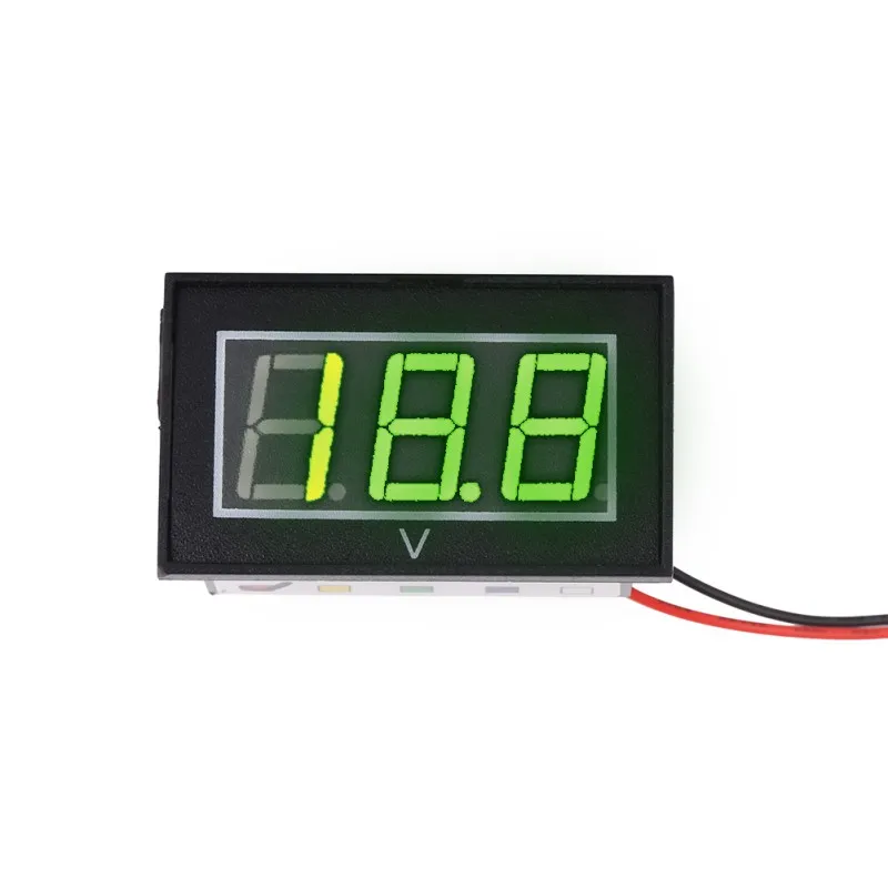 

Waterproof Mini Digital Voltmeter 4.5-30V Red LED Auto Car Truck Vehicles Motor Voltage Volt Panel Gauge Meter DC