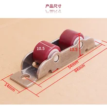 4 окна/двери ролики/шкив, нержавеющая сталь, раздвижные окна шкив, Аппаратные аксессуары оконное оборудование
