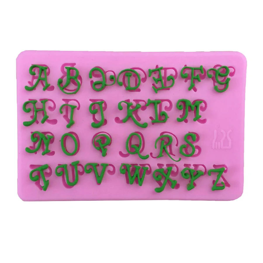 

M074 Alphabet Number Cake Mold Fondant Cake Molds Soap Chocolate Mold For The Kitchen Baking Cake Tools