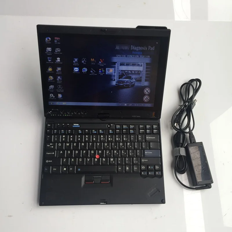 MB Star C4 сканер с SSD 2020 09 программного обеспечения в ноутбук X200t ПК wifi Поддержка для