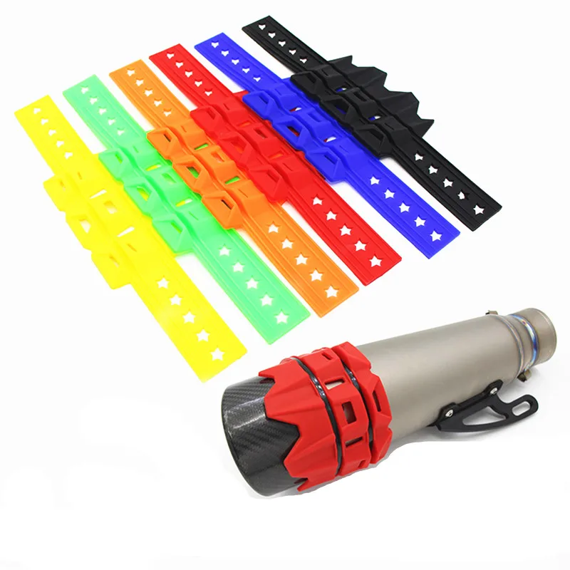Мотоциклетная внедорожная выхлопная труба анти обжигающая Крышка для Ducati DIAVEL