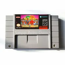 Super Nintendo SFC/SNES Игры Super Double Dragon Видеоигры Картридж Консоли Карты NTSC США Английская Версия
