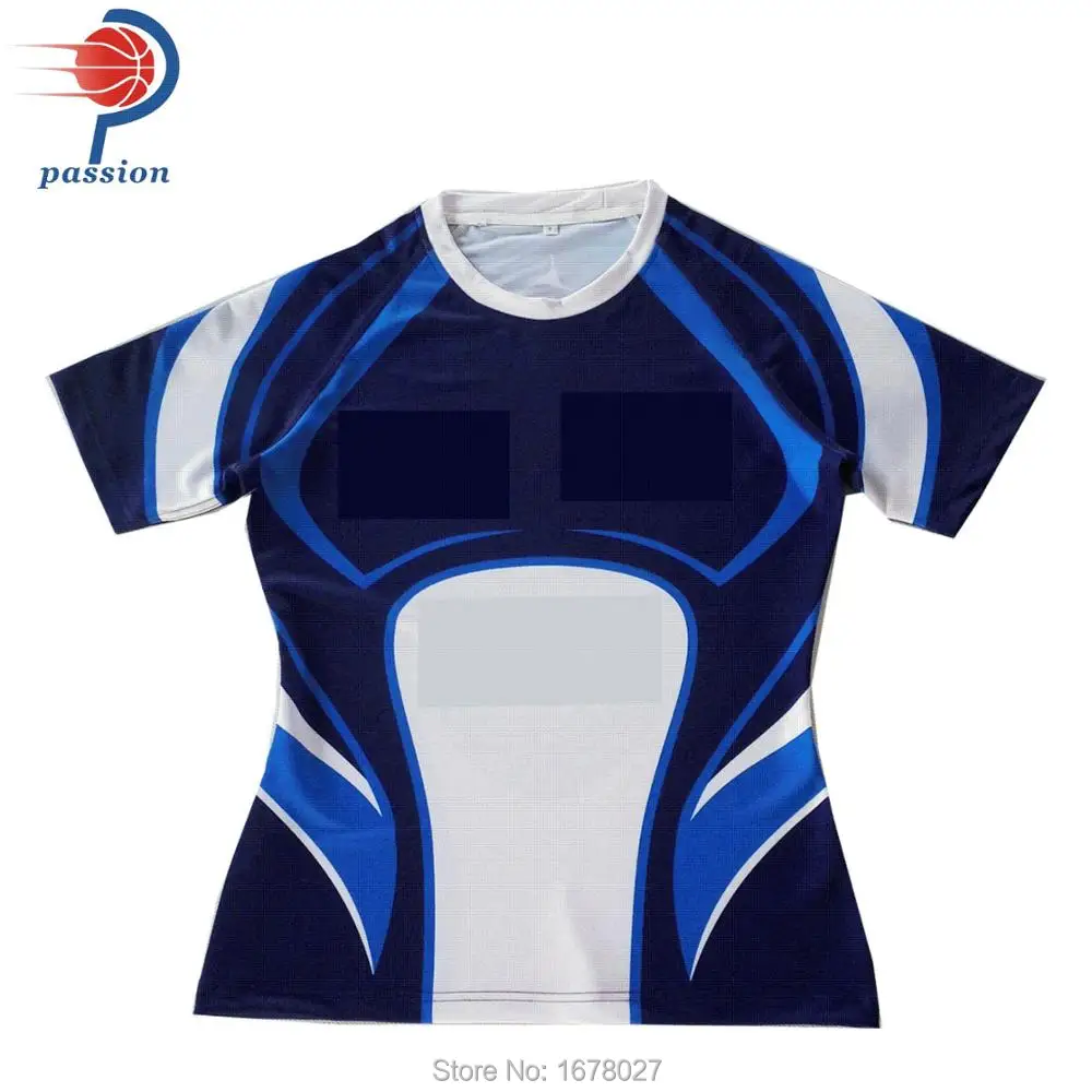 Sublimated rugby uniform Customized rugby team shirt best quality rugby