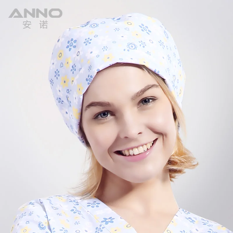 

pattern printing Gourd cap scrub hats unisex hats suitable for long and short hair with comfortable surgical scrub hats